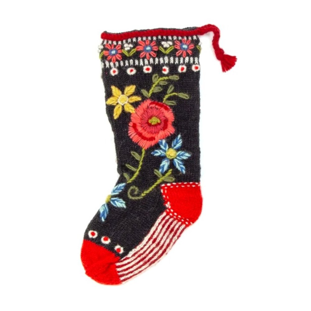 Svanvik Handcrafted Wool Knit Stocking
